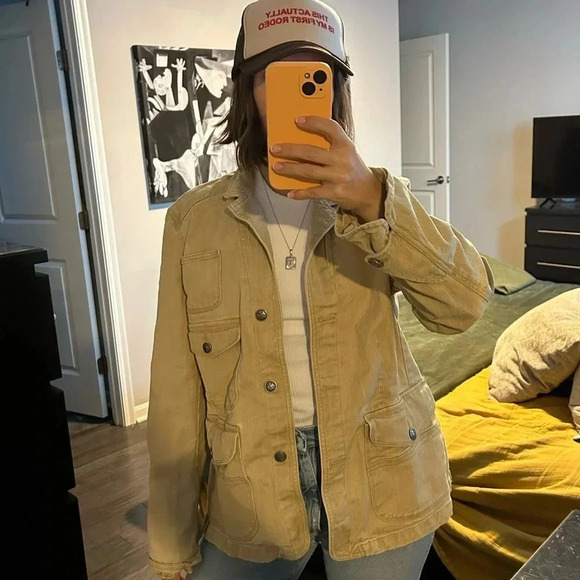 Ralph Lauren Tan Utility Jacket - Picture 6 of 6